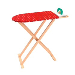 Cleaning station / clothes rack / ironing board, made of wood