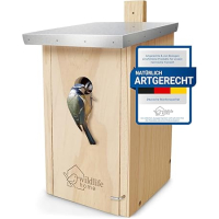 Caja nido WILDLIFE HOME para herrerillos - resistente a la intemperie, para herrerillos y más.