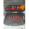 Ящик для инструментов KNIPEX Robust26 Move 00 21 33 S, сантехнический, 17 деталей