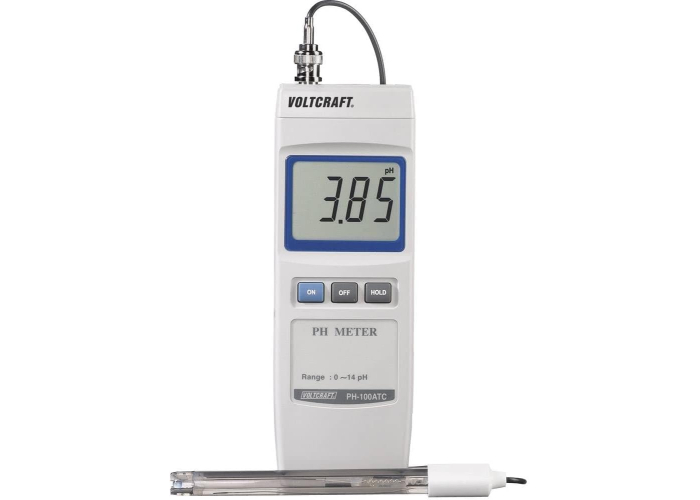 VOLTCRAFT PH-100 ATC – Digital pH meter (0-14 pH) VOLTCRAFT PH-100 ATC – Digital pH meter (0-14 pH)