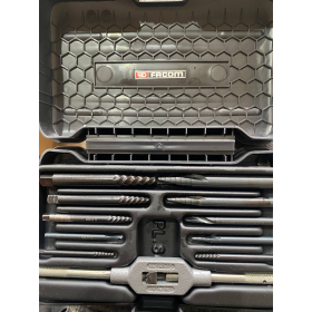 FACOM thread cutter set, 11 pieces, robust storage case