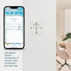 Комутаційний вимірювальний актуатор Homematic IP Smart Home HmIP-BSM для фірмових вимикачів 