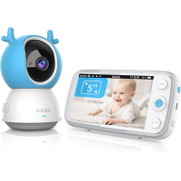 KAWA Babyphone 5 HD mit Zwei-Wege-Audio, VOX & Nachtsicht
