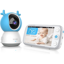 KAWA Babyphone 5 HD mit Zwei-Wege-Audio, VOX & Nachtsicht