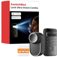 SwitchBot WLAN Smart Lock Ultra mit Gesicht/Fingerprint & Alexa