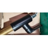 Hansgrohe Focus M41 - Grifo de cocina extraíble, 2 chorros, negro mate