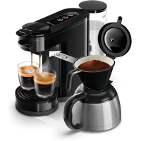 Cafetera 2 en 1 PHILIPS SENSEO Switch para filtros y monodosis