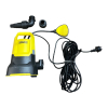 Kärcher SP 9,000 Flat submersible flat suction pump, delivery capacity: 9,000 l/h, depth: max. 7 m, for dirty water with particle size up to 5 mm, residual water: 1 mm, pressure: 0.6 bar