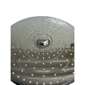 GROHE Vitalio Water-Saving Shower Head, 25 cm, Chrome, Anti-Limescale System