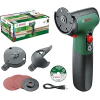 Bosch - EasyCut&Grind Tool Multifunction Sans-Fil (7.2 V, 2.0 Ah; 2 grinding discs, 1 sanding plate, 3 abrasives, 1 transport cover with Allen key, 1 adapter, 1 USB-C cable)