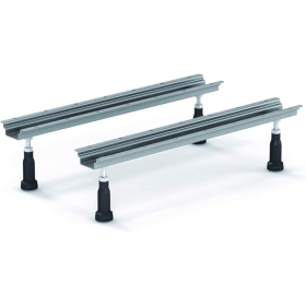 Base plates and frames for bathtubs