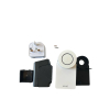 EKEY UNO 200204 Huella dactilar con batería incluida. Nuki Smart Lock 3.0 blanco, kit de reequipamiento a batería para todo tipo de puertas estándar, blanco.