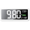 Air quality measuring devices > Air quality monitor with clock