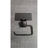 Toilettenpapierhalter AddStoris mit Ablage, Hansgrohe, Mattschwarz