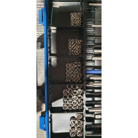 Professionelles Gewindereparatur-Set M5-M12 für präzise Reparaturen