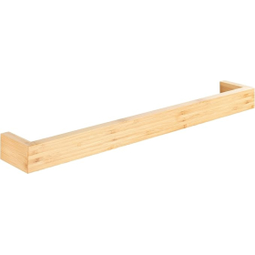 Towel rack 60 cm made of bamboo Wenko Bambusa, brown