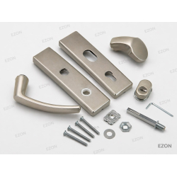 Herraje para puerta ABUS KLZS714 F2 EK – Seguridad de alta calidad