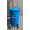 Professional 16L wheeled grease gun for industry & agriculture – Högert Technik