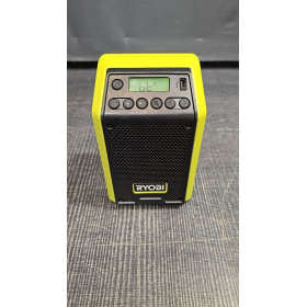 RYOBI ONE+ 18V Bluetooth Radio RR18-0 – Компактне радіо для будівельного майданчика