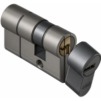 Дверний циліндр Abus KD6PS з нікельованої латуні – поєднання безпеки та стилю