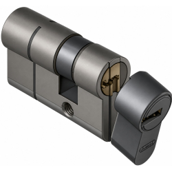Abus KD6PS door cylinder made of nickel-plated brass – where security meets style