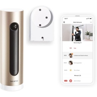 Netatmo Indoor Security Camera with Wall Mount