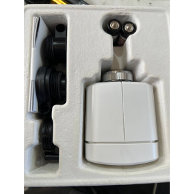 Eve Thermo - Termostato inteligente para radiadores, fabricado en Alemania, ahorra en costes de calefacción, control de la calefacción (aplicación/programación/detección de presencia)