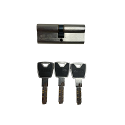 ABUS XP20SN profile cylinder 10/30 mm with security card 