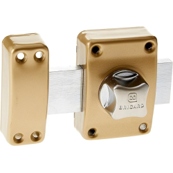Bricard Riegelverschluss mit Drehknopf, Goldfarben