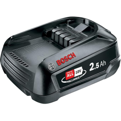 Bosch Power For All 18V 2.5Ah battery PBA, compatible with P4A system