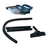 Беспроводной сухой пылесос Bosch Professional 18V System Gas 18V-1 (без аккумуляторов и зарядного устройства, с всасывающей трубкой, щелевой насадкой, насадкой для ковров, объемом контейнера 1 литр, в картонной упаковке)