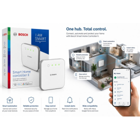 Bosch Smart Home Controller II, шлюз для керування системою Bosch Smart Home System, розумний хаб, дротовий