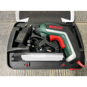 Bosch IXO Basic Cordless Screwdriver 3.6V with Socket Wrench Set, 5th Generation