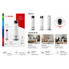 Cámara de interior Bosch Smart Home de 360°, compatible con Echo Show, Echo Spot y Fire TV.