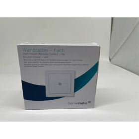 Homematic IP Smart Home 155342A0 — large and flexible wall switch, white