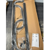 Donkey clothes rack, double, 110x150x54 cm, black, with shoe rack