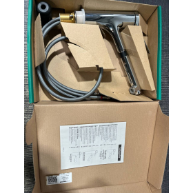 Grifo de cocina Hansgrohe Zesis M33 con rociador extraíble, cromado.