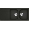 SCHOCK Formhaus D200 kitchen sink made of Cristalite Black