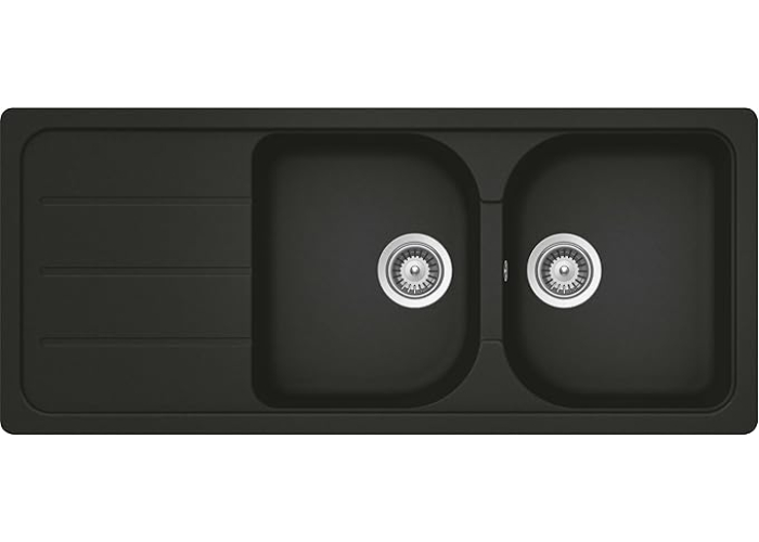SCHOCK Formhaus D200 kitchen sink made of Cristalite Black SCHOCK Formhaus D200 kitchen sink made of Cristalite Black