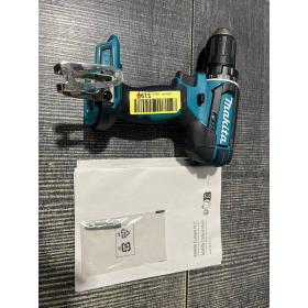Taladro atornillador inalámbrico Makita DDF482RFJ, 1900 rpm, compacto, 36 Nm, juego