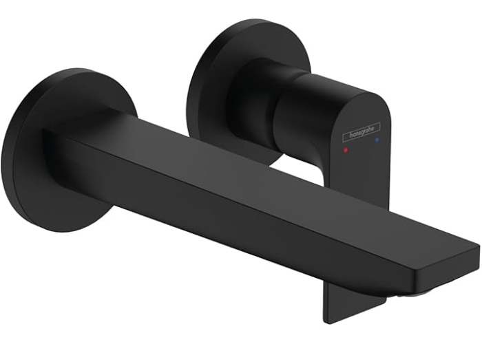 Hansgrohe Rebris E Unterputz Waschtischarmatur Mattschwarz mit 20 cm Auslauf Hansgrohe Rebris E Unterputz Waschtischarmatur Mattschwarz mit 20 cm Auslauf