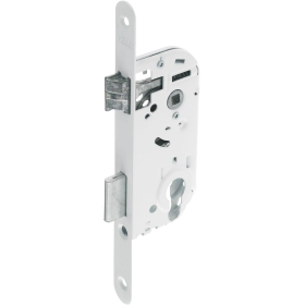 Yale Y50 mortise lock for Euro cylinder, white