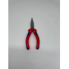 KNIPEX Flachrundzange mit Schneide 140 mm, verchromt