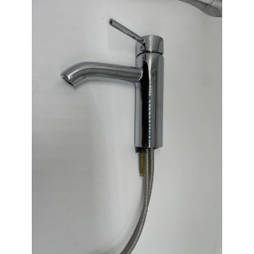 KLUDI BOZZ Waschtischarmatur mit Push-Open-Ablaufgarnitur Chrom