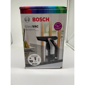 Bosch Home and Garden GlassVAC Aspirador de ventanas inalámbrico (cargador USB, boquilla pulverizadora de microfibra, 2 boquillas, correa de mano, 3,6 V, 2,0 Ah)
