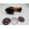 Akku-Mini-Winkelschleifer Chopper WORX 20 V mit 76-mm-Scheibe