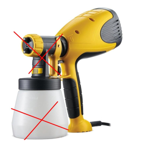 Система фарбопультування WAGNER W 590 FLEXiO 630 Вт  