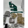 Dyna-Living eyelet press set with 3 dies and 1500 eyelets