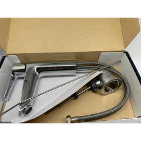 GROHE QuickFix Start Waschtischarmatur mit Wassersparfunktion und Pop-up-Ablauf
