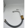 hansgrohe Vivenis basin mixer with pull rod and water-saving function, matte white